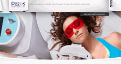 Desktop Screenshot of clinicapazos.com.br